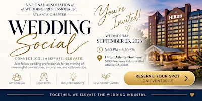 September NAWP Networking Event & Wedding Social