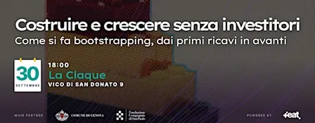 Nova Connect Meetup #16 | Costruire e crescere senza investitori
