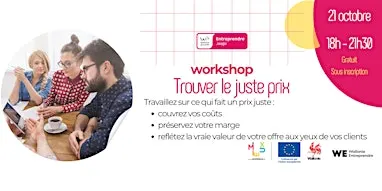 Workshop "Trouver le juste prix"