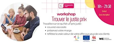 Workshop "Trouver le juste prix"
