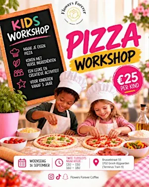 Kids workshop : Atelier pizza