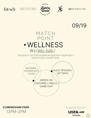 Metro Sisters Circle Presents: Match Point Wellness