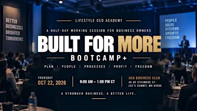 BUILT FOR MORE BOOTCAMP+