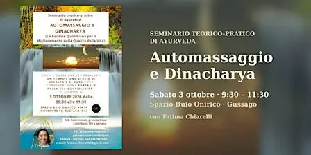 Ayurveda: automassaggio e Dinacharya