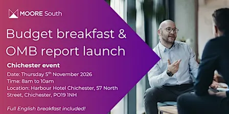 Chichester Budget breakfast & OMB report launch