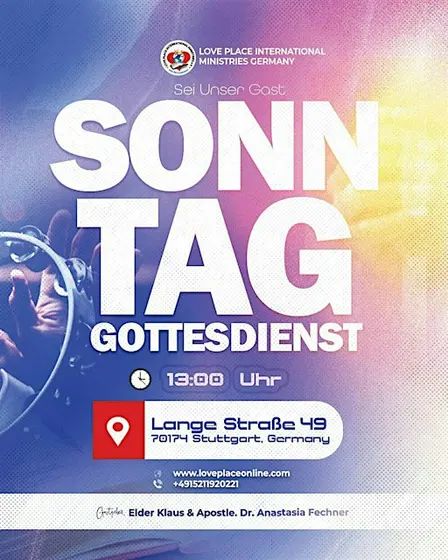 Sunday Service  / Sonntag Gottesdienst