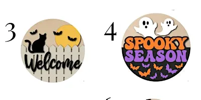 Halloween Door Hanger Workshop
