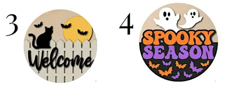 Halloween Door Hanger Workshop
