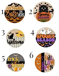 Halloween Door Hanger Workshop