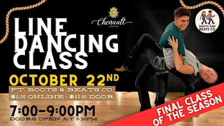 Line Dancing Class ft. Boots & Beats Co.