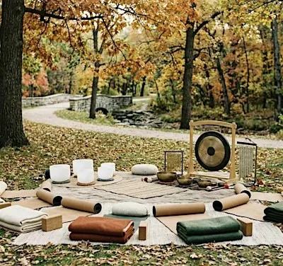 Fall Equinox Sound Bath, Yoga & Self-Myofascial Release