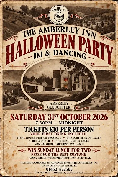 Halloween Party at the Amberley Inn