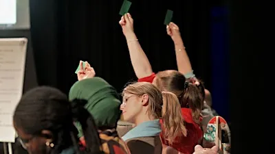 Legislative Theatre Event on Fair Pay for Freelance Creatives on Benefits