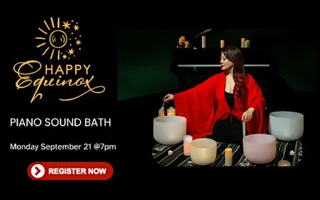 World Peace Day- Live Relaxing Piano Sound Bath