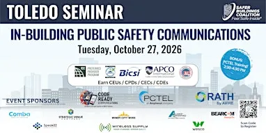 TOLEDO, OH IN-BUILDING PUBLIC SAFETY COMMUNICATIONS SEMINAR - 2026
