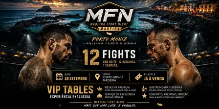 MFN - Madeira Fight Night - 26 Setembro