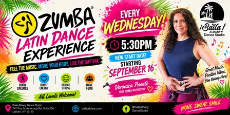 Zumba Latin Dance Experience at Baila Albany