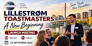 Lillestrøm Toastmasters Open House – A New Beginning