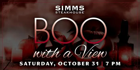 Simms  Steakhouse - Boo with a View Wine Dinner