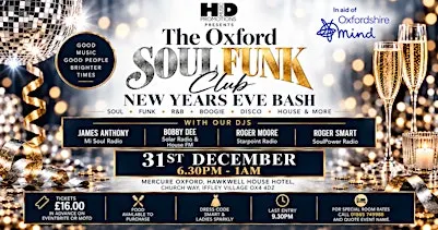 The Oxford Soul Funk Club New Years Eve Bash!