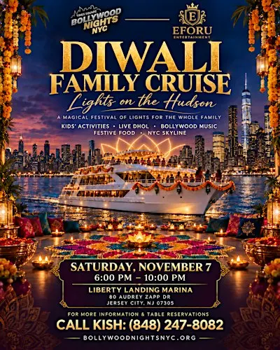 Bollywood Family Diwali Cruise Party - Bollywood Nights NYC
