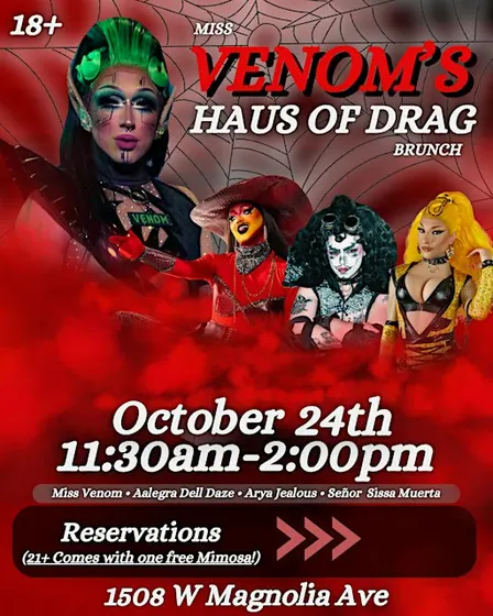 VENOMS HAUS OF DRAG - Halloween Brunch