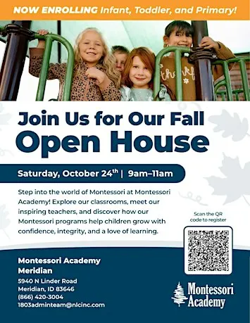 Montessori Academy Meridian Open House
