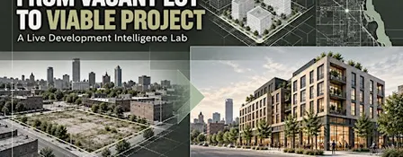 From Vacant Lot to Viable Project : A live development intelligence lab