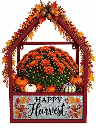 Fall Metal House