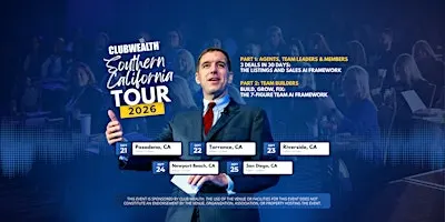 Club Wealth - Two Events One Day! | Newport Beach, CA