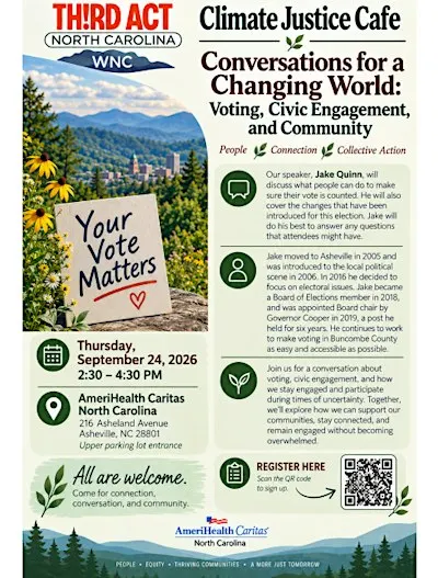 THIRD ACT WNC: Climate Justice Cafe