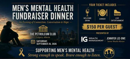 Men's Mental Health Fundraiser Dinner