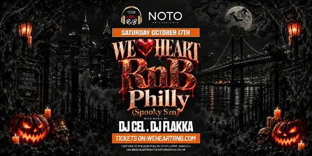 We Heart RnB Philly (Spooky Szn Edition)