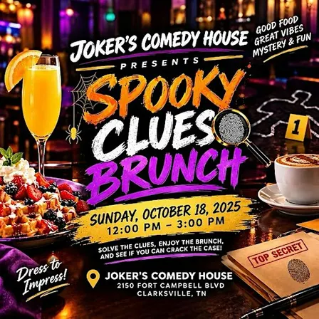 Spooky Clues Brunch (Murder Mystery Brunch)