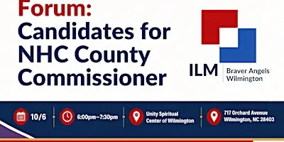 Forum: Candidates for NHC County Commissioner