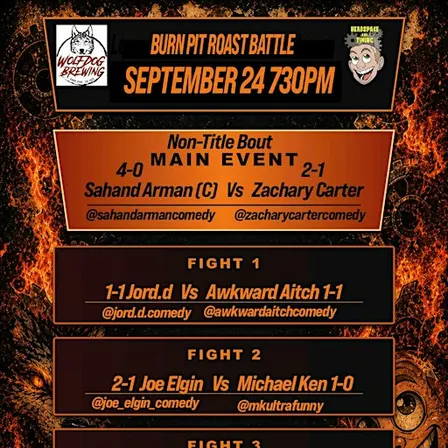 Burn Pit Roast Battle September