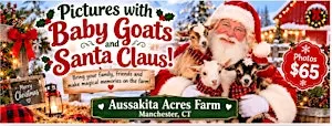 Picture's with Baby Goats and Santa Claus!