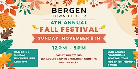 4th Annual Fall Festival - Bergen Town Center