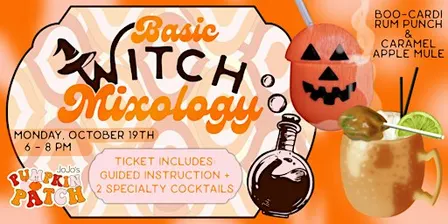 Basic Witch Mixology at JoJo's Pumpkin Patch Orlando!