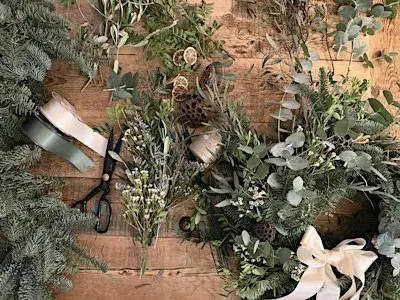 Luxury Christmas Wreath Making Workshop