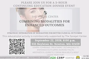 Dental CE September 2026 - Combining Modalities for Enhanced Outcomes!