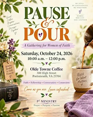 "Pause & Pour" In-person meet-up