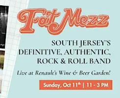Live Music by Fatt Mezz at Renault Winery