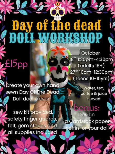 Day Of The Dead Doll Workshop