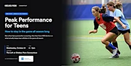 Peak Performance for Teens