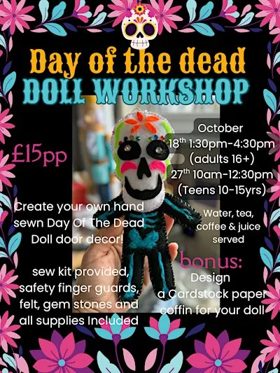 Tweens/Teens Day of Dead Doll Workshop
