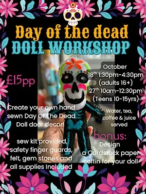 Tweens/Teens Day of Dead Doll Workshop
