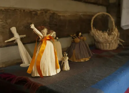Corn Husk Doll Making in the Historical Park