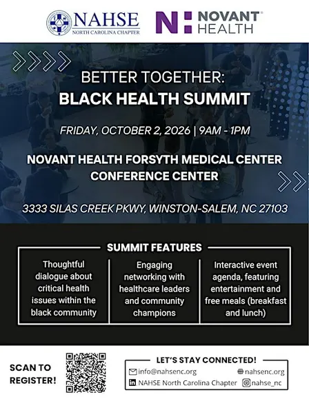 2026 NAHSE NC Black Health Summit