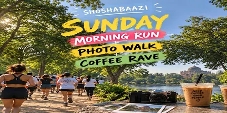 Running, Photo Walk & Coffee Rave